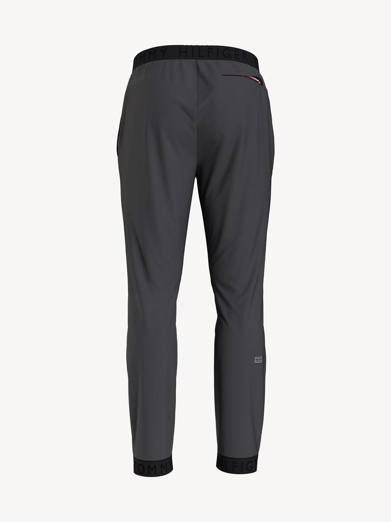 Férfi Tommy Hilfiger Essential tech Jogger Nadrág Fekete | HU 1133BEX